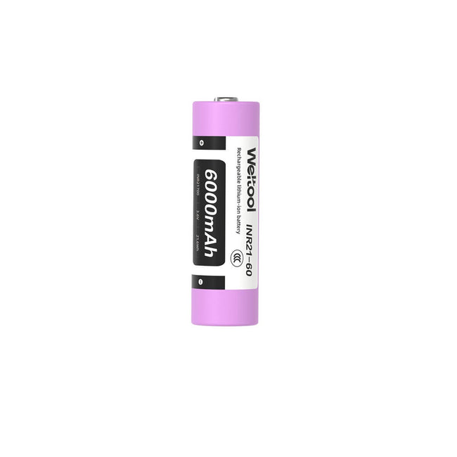 Weltool INR21-60 6000mAh 21700 Lithium Ion Battery