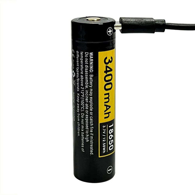 Speras RC34 18650 3400mAh Rechargeable Lithium Battery