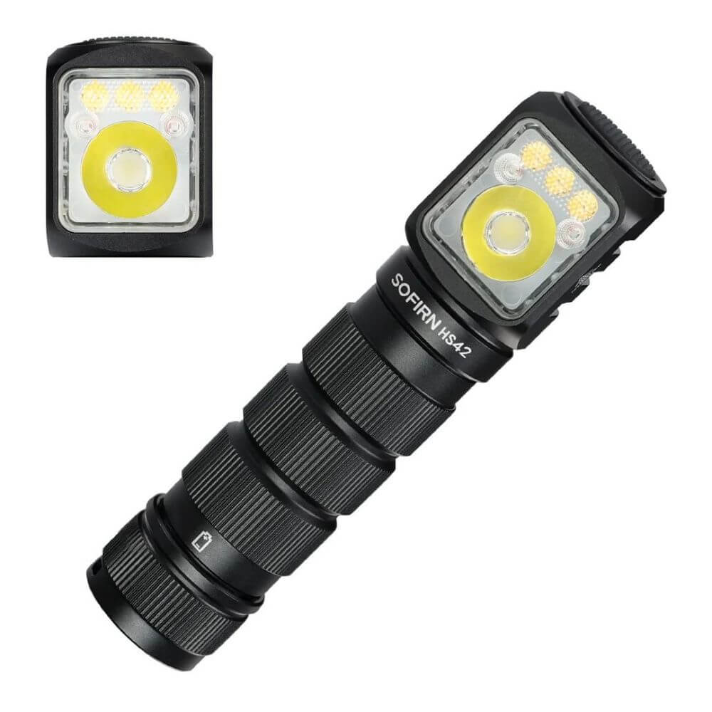 SOFIRN HS42 2100 Lumens Spotlight & Floodlight Headlamp