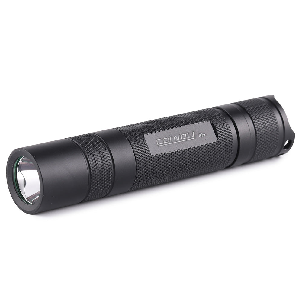 Convoy S2+ Black 18650 flashlight – official product photo 2
