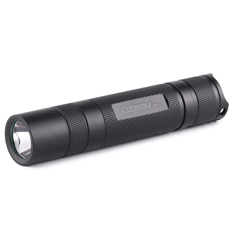 Convoy S2+ Black 18650 flashlight – official product photo 2