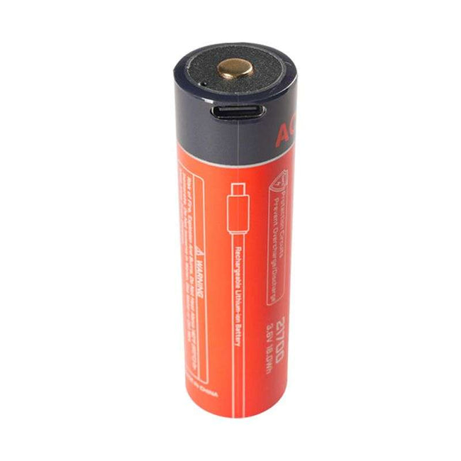 ACEBEAM ARC21700NP 5000mAh Battery USB-C Rechargeable Battery