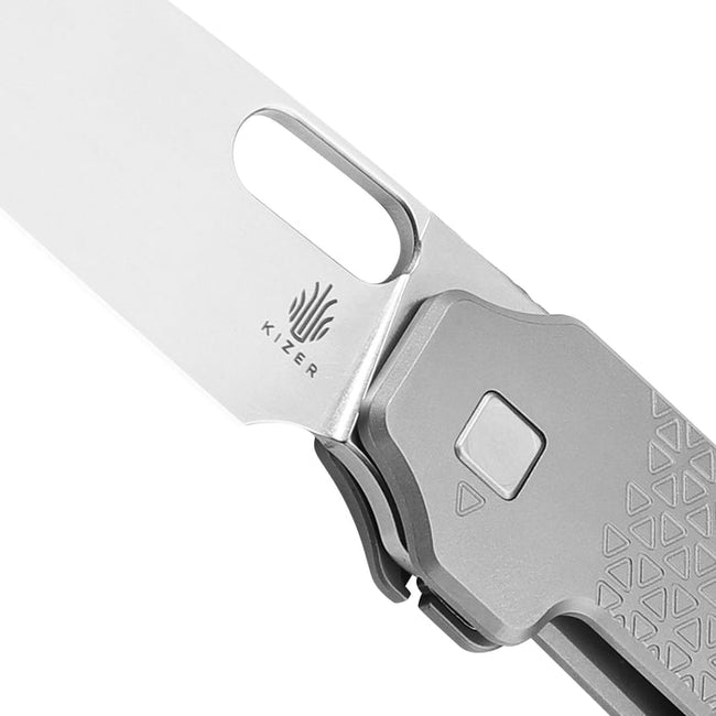Kizer Varatas S35VN Blade Titanium Handle Folding Knife