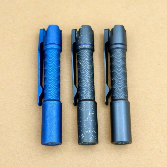 Reylight Pineapple mini MK3-Ti Seigaiha- Anodized