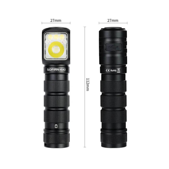 SOFIRN HS42 2100 Lumens Spotlight & Floodlight Headlamp