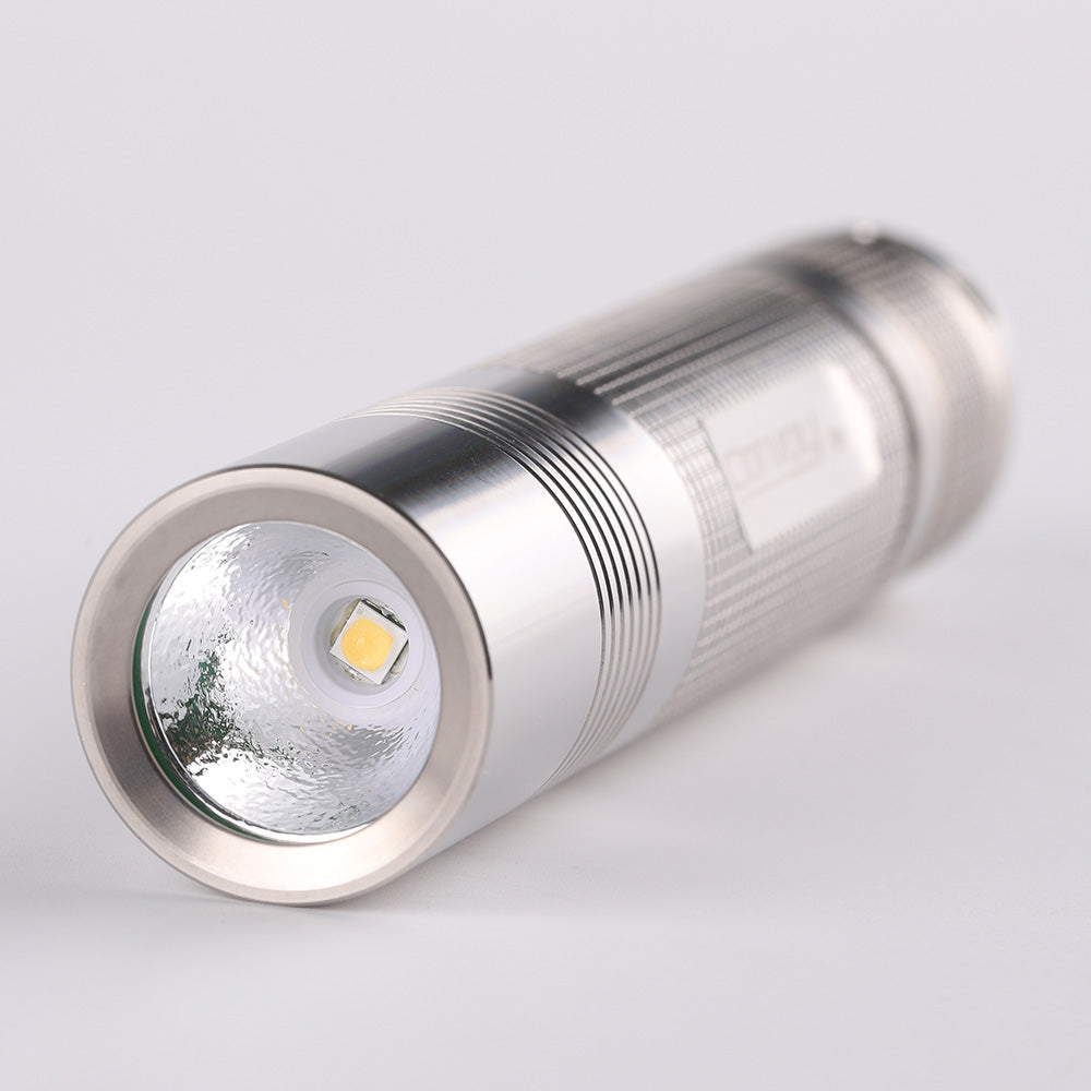 Convoy S2+ Tan 18650 Flashlight – LED & Driver Options