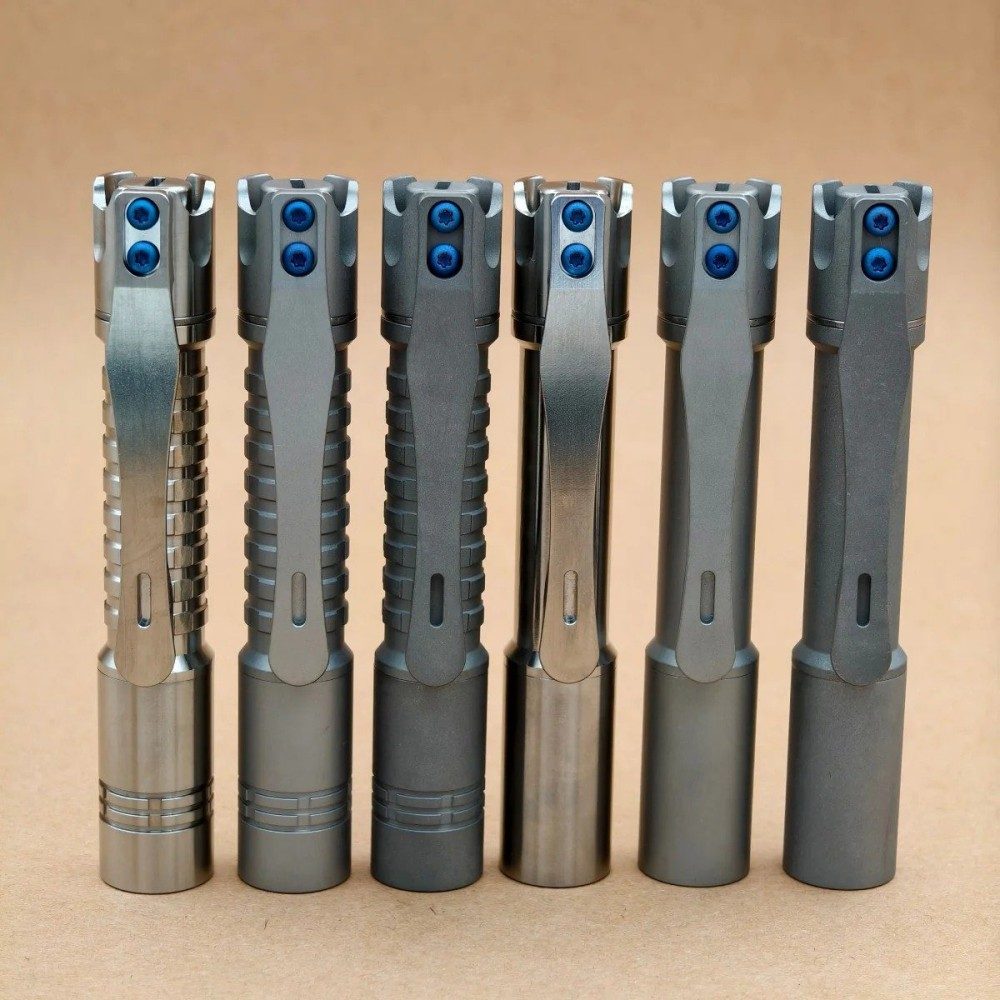 ReyLight MK3 Pineapple mini Ti Flashlight