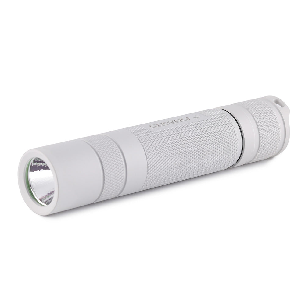 Convoy S2+ MAO White 18650 Flashlight – LED & Driver Options