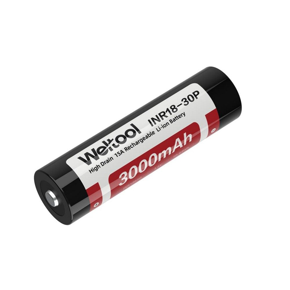 Weltool INR18-30P High Drain 3000mAh 18650 Battery