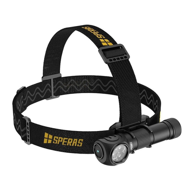 Speras SH20 3000-Lumen & 173m High-Output Flood Headlamp