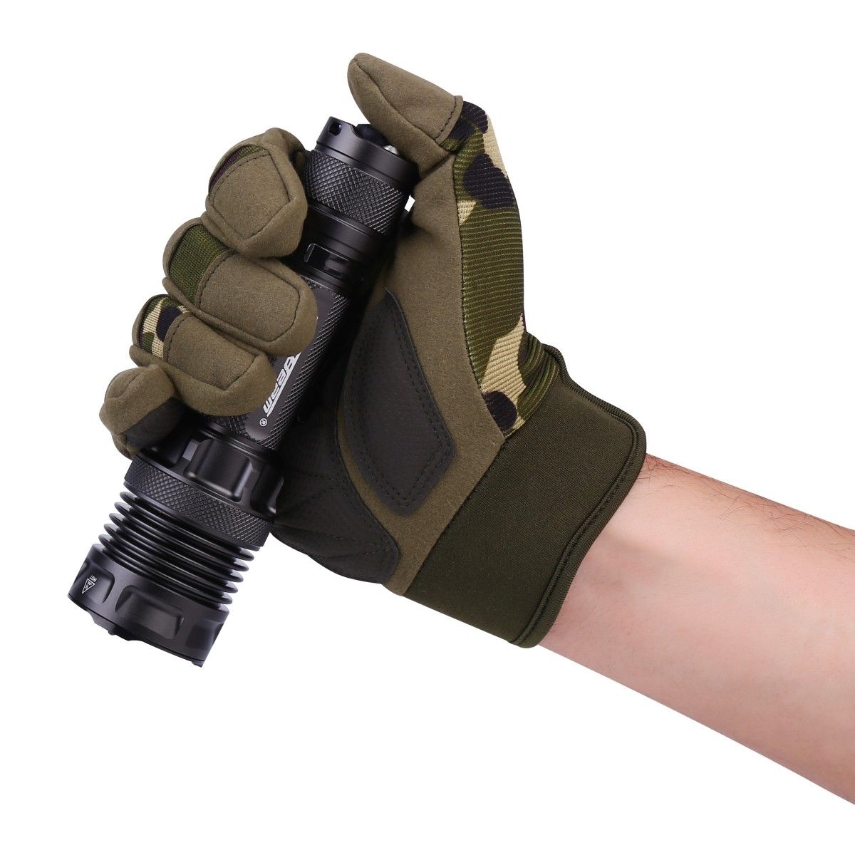 Jetbeam M37 MAX High Performance Flashlight With 3 Tail Buttons