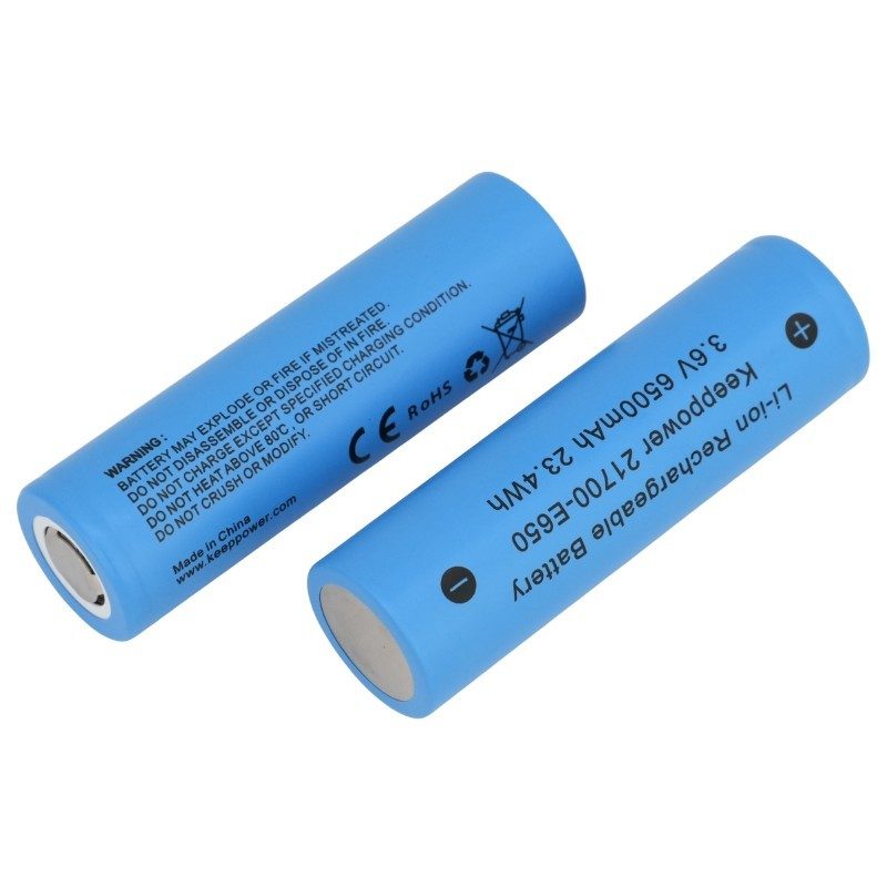 Keeppower 21700-E650 Li-ion Rechargeable Battery
