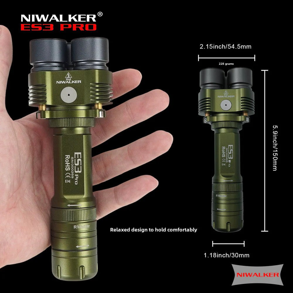 Niwalker ES3 Pro Mutli-Purpose Flashlight