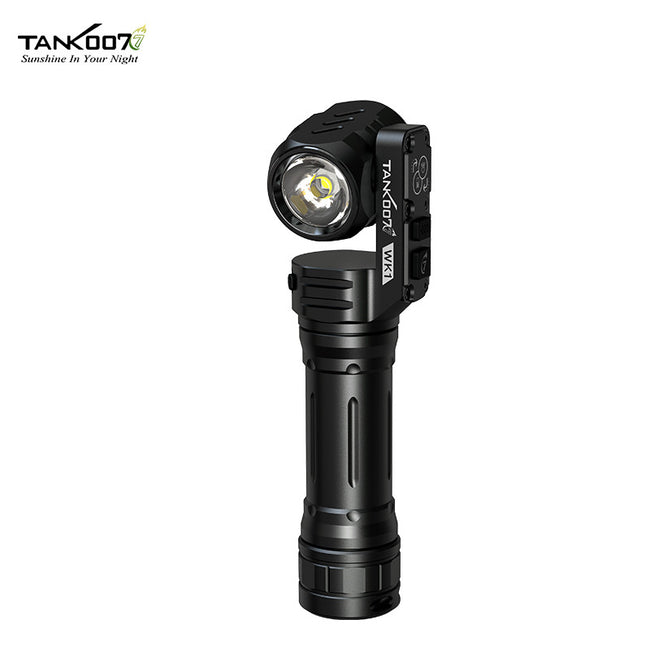 Tank007 WK1 Bidirectional Rotation Magnetic Suction Flashlight