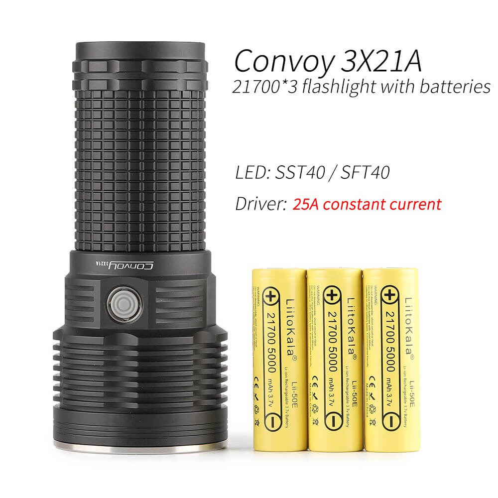 Convoy 3X21A Powerful Flashlight