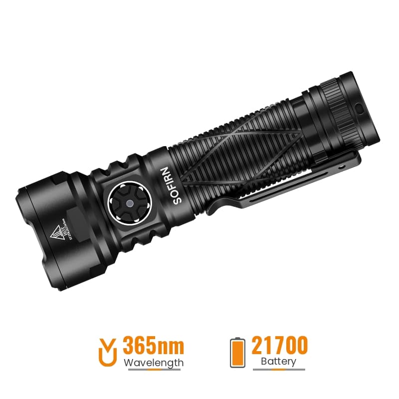 Sofirn SR15 UV Rechargeable Flashlight