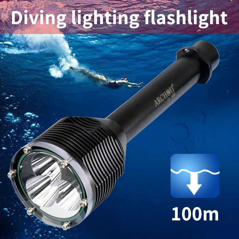 ARCHON D33 W39 3000lumens diving light