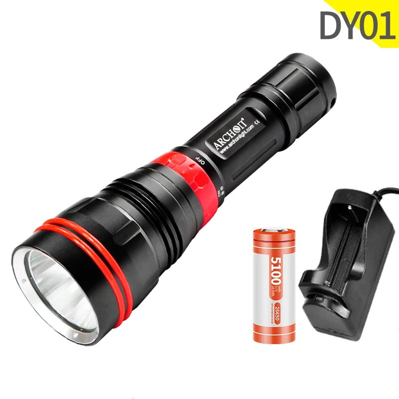 ARCHON DY01 1000 lumen diving ligh dive flashlight