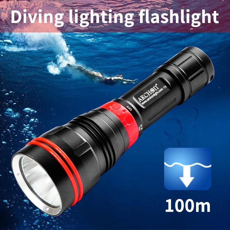 ARCHON DY01 1000 lumen diving ligh dive flashlight