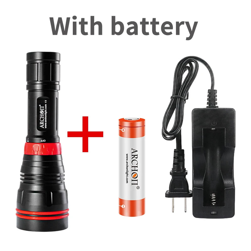 ARCHON DY01 1000 lumen diving ligh dive flashlight