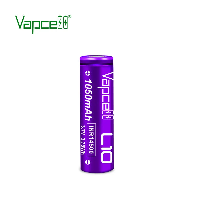 Vapcell INR14500 L10 1050mah 3A Rechargeable Battery
