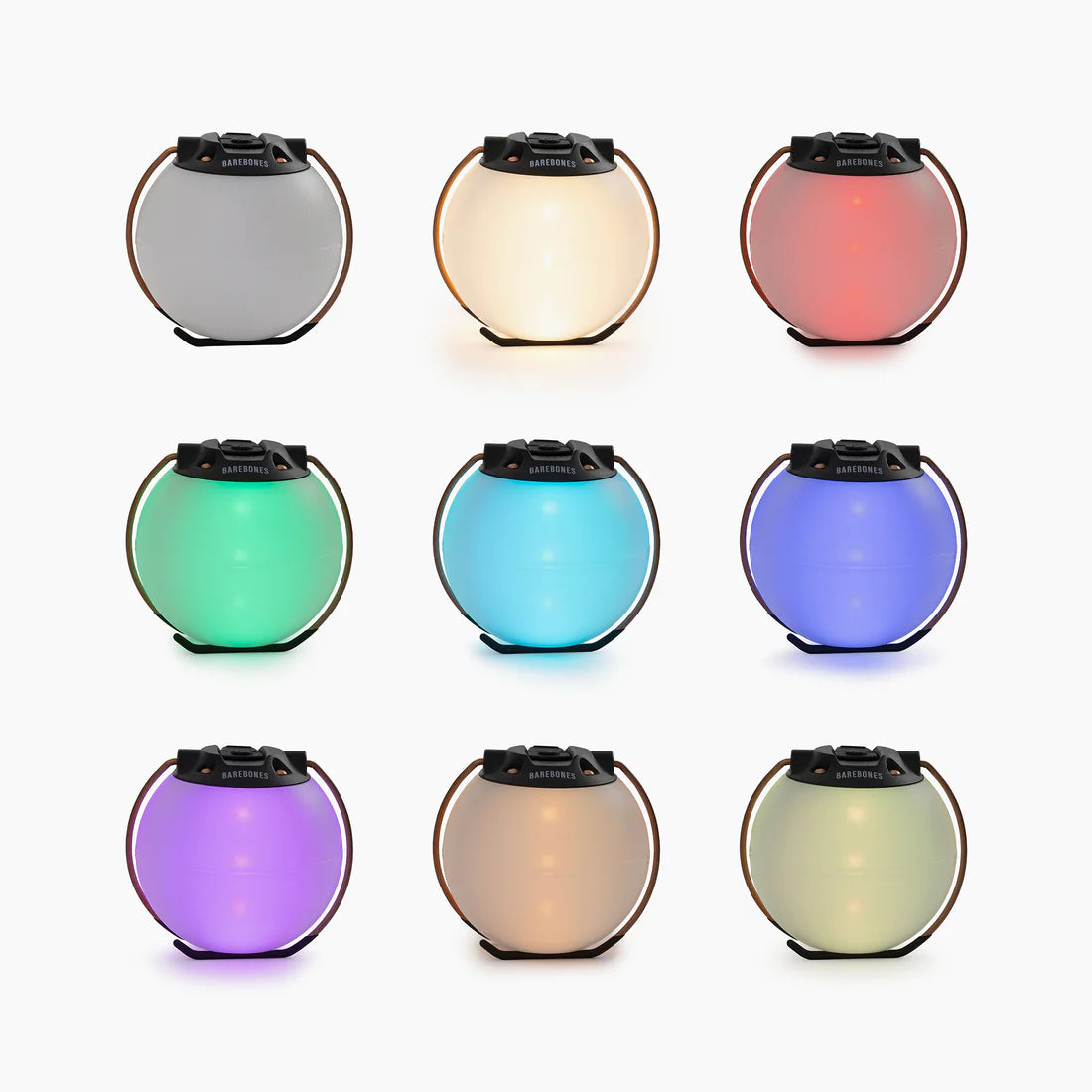 Barebones Multi-Colored Globe Light