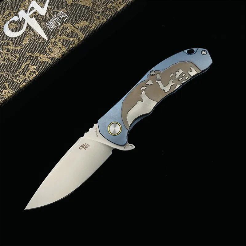 CH CH3504S ZDP189 Steel Outdoor Folding Knife