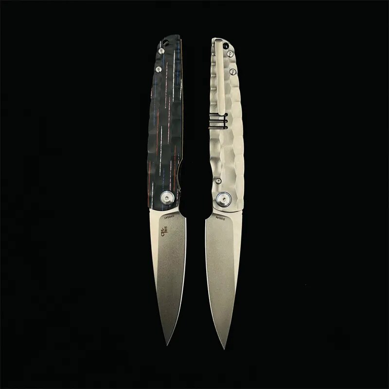 CH3541 Titanium Alloy Handle Outdoor Folding Knife