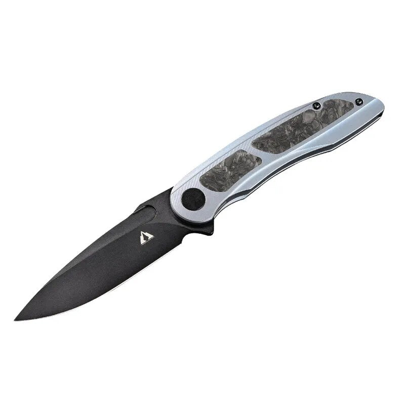 CMB KNIVES Knight CF+Titanium Alloy Handle Folding Knives