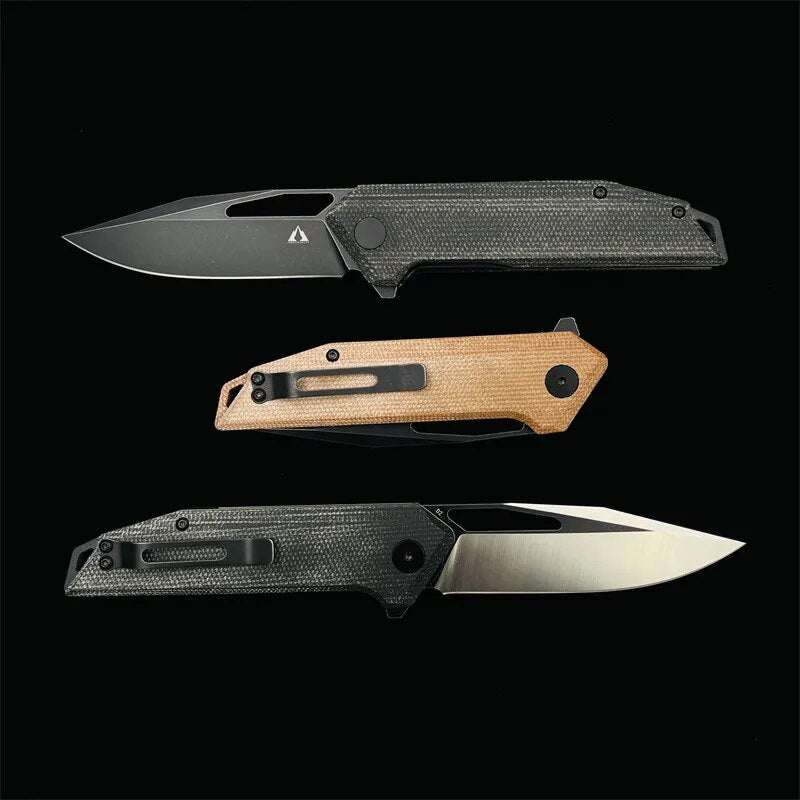 CMB Knives Lurker Micarta Handle D2 steel Folding knives