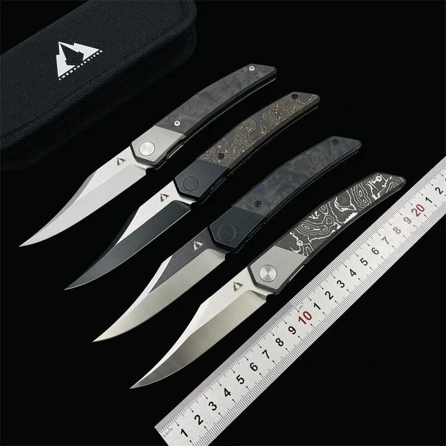 CMBKNIVES & Tiguass Zetsu CMB-09 Folding Knives