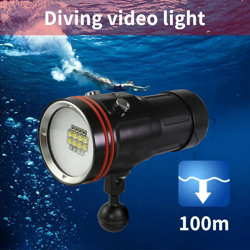 ARCHON D36V II Professional diving photography HD diving light