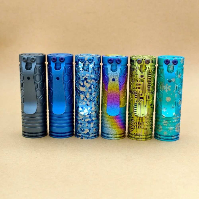 Reylight Dawn Hex- Ti anodized 18350 model