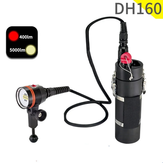 ARCHON DH160 Large diving photography headlight