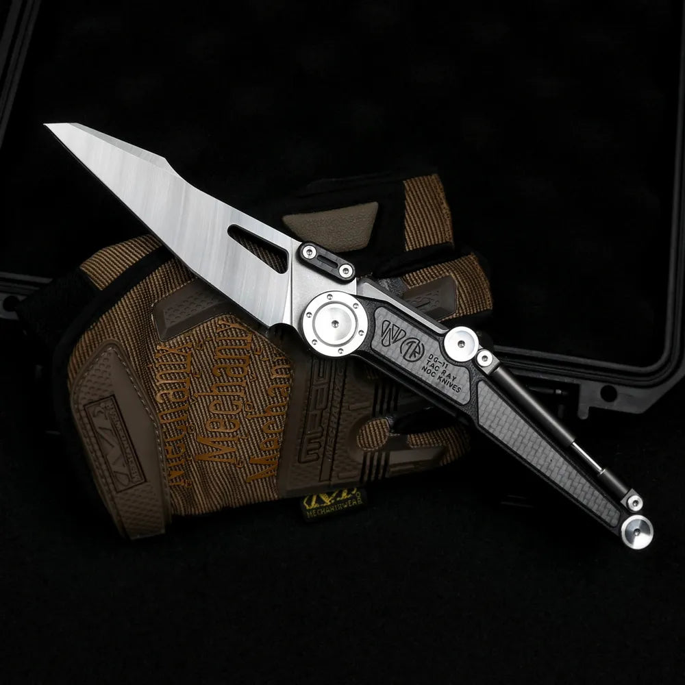 NOC DG11 440C Blade G10 Handle Tactical Folding Knife