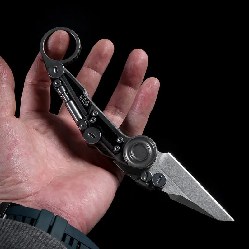 NOC MT11 M390 Blade Titanium Alloy Handle Tactical Folding Knife