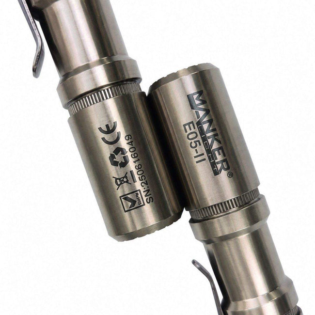 Manker E05II Ti 1300 Lumens EDC Flashlight