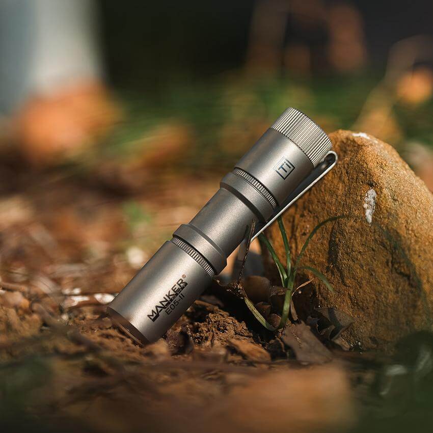 Manker E05II Cu/Ti 1300 Lumens EDC Flashlight