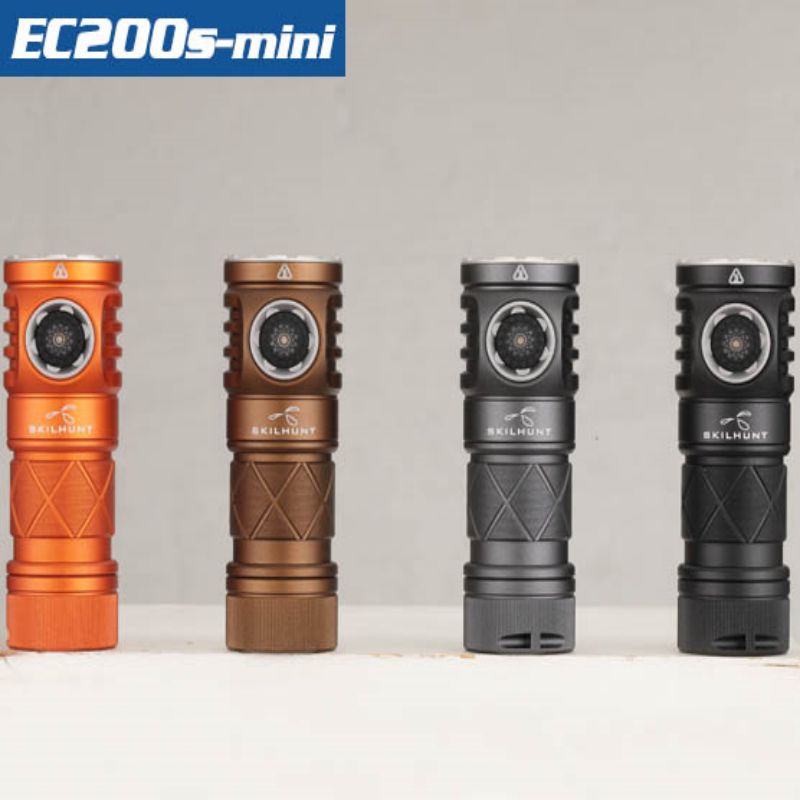 Skilhunt EC200S-Mini 2100+570 lumens Dual Channel EDC flashlight