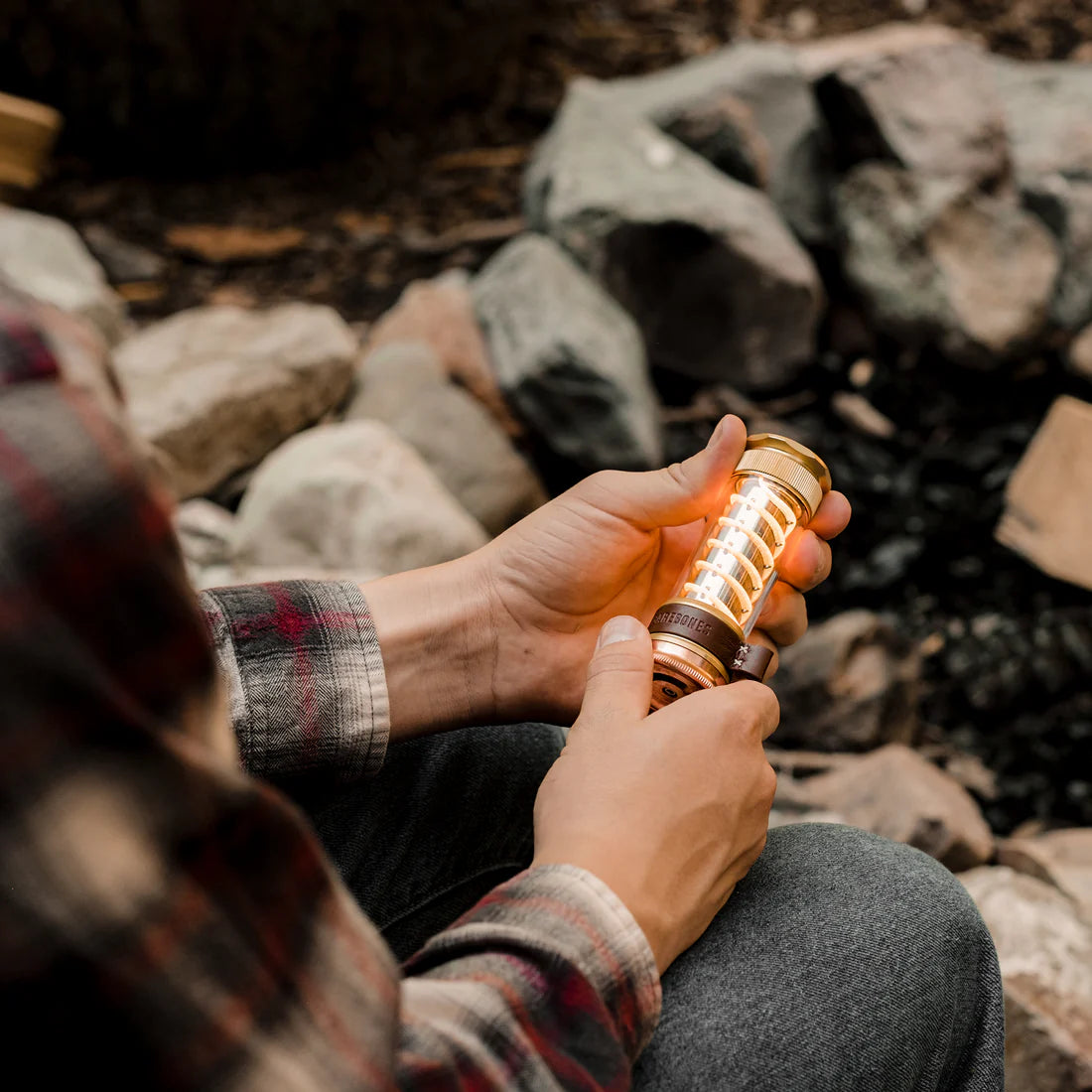 Barebones Edison Light Stick Rechargeable Camping Lantern