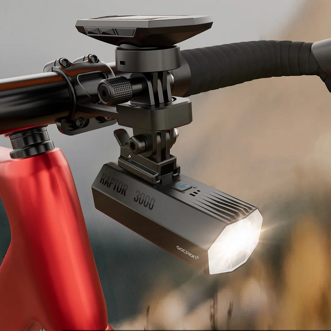 Gaciron RAPTOR-3000 Ultra High Lumen Bike Front Light – flashlightgo