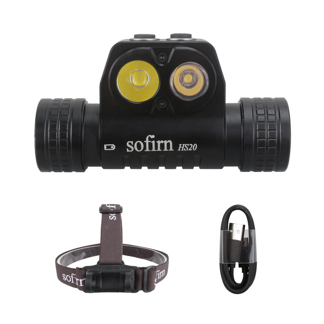 Sofirn HS20 USB C Rechargeable Headlamp