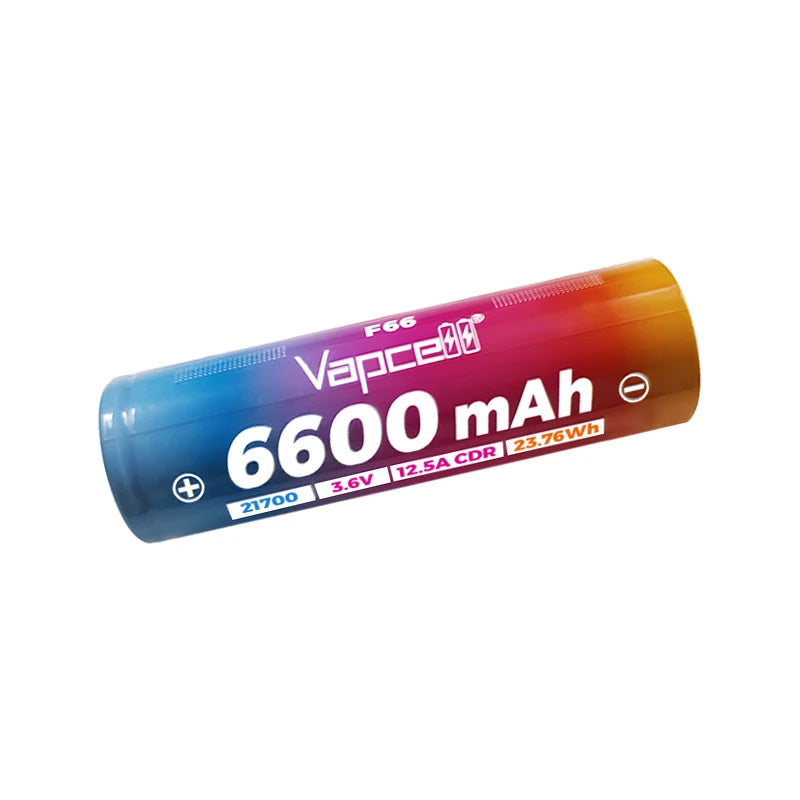 Vapcell F66 6600mAh 21700 Battery