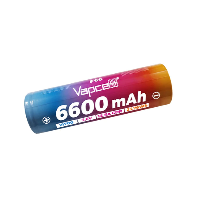 Vapcell F66 6600mAh 21700 Battery