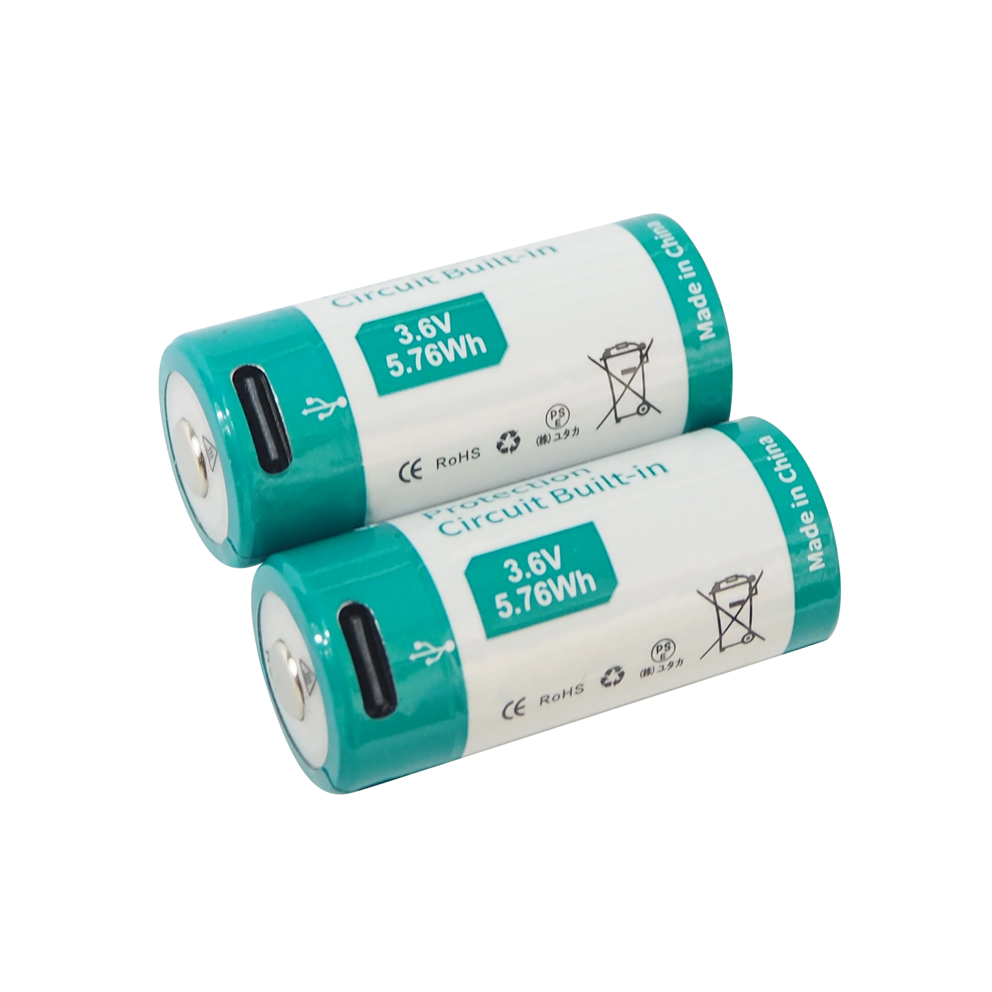 Keeppower P18350TC TYPE-C 1600mAh 18350 Li-ion Battery