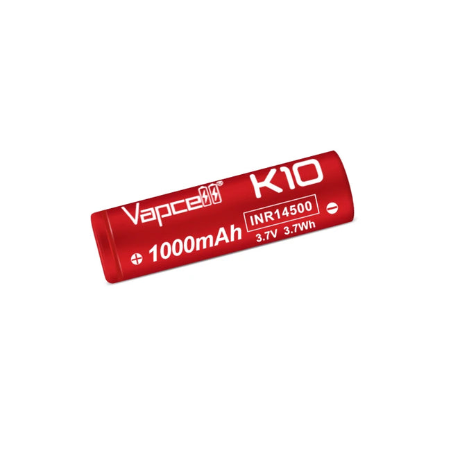Vapcell K10 8A High Discharge 14500 Lion Cells