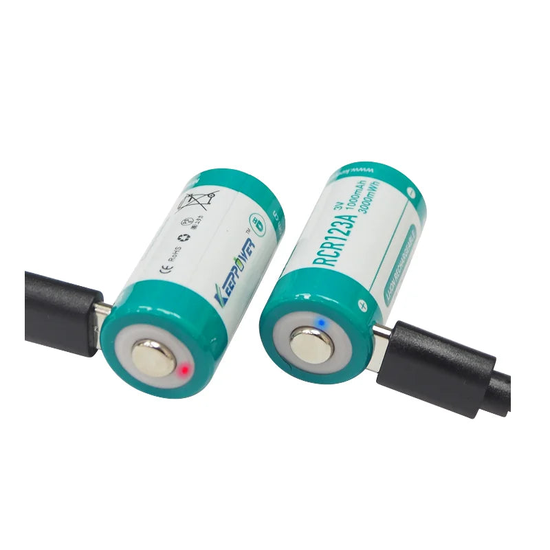 Keeppower P1634TC 3V 1000mAh Rechargeable Li-ion Battery