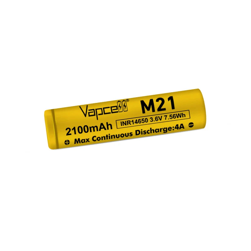 Vapcell INR14650 M21 2100mah 4A Lithium Ion Batteries