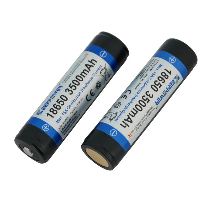 Keeppower P1835R 3500mAh 18650 Protected Li-ion Battery