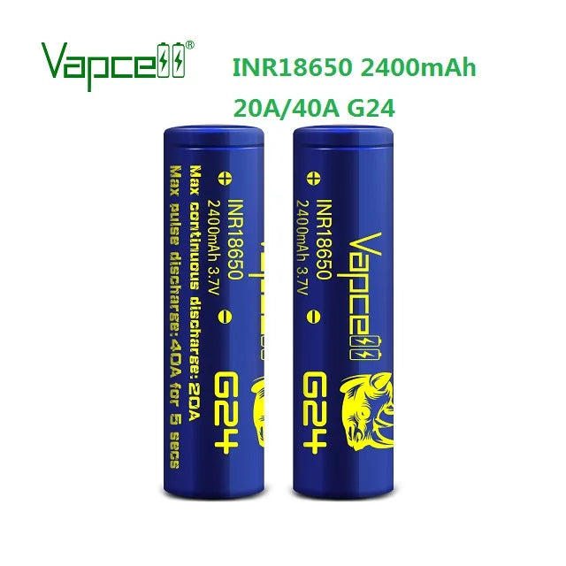 Vapcell 18650 G24 2400mah 20A/40A